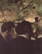 Edgar Degas Musicians in the orchestra oil painting reproduction